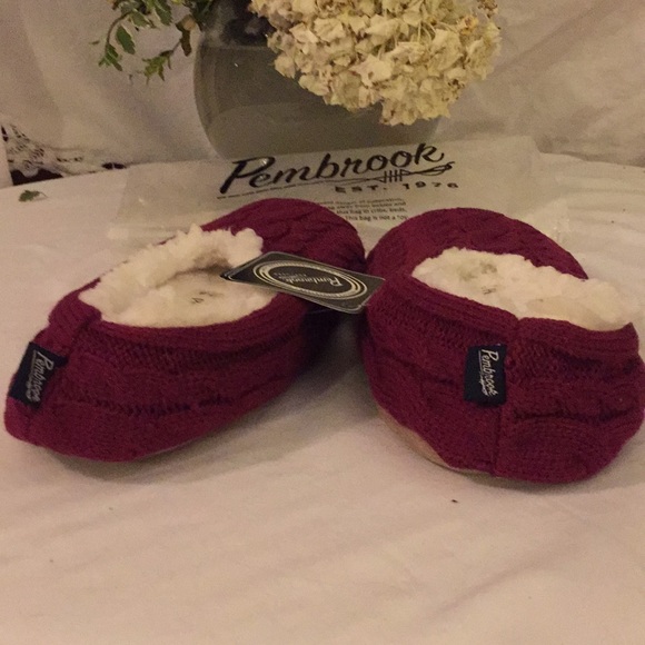 ❄️🔷PEMBROOK SOFT SHERPA CABLE-KNIT SLIPPERS - Picture 5 of 8